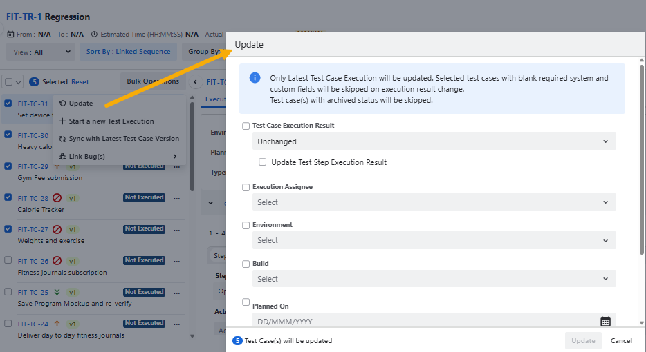 Grid View Bulk Update Grid View Bulk Update
