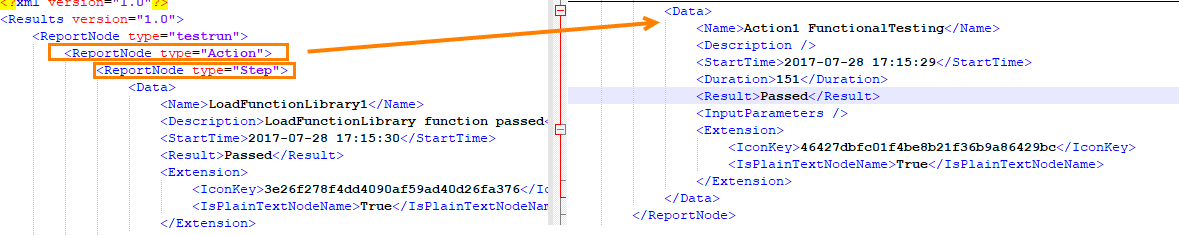 HPUFT Sample Test Result File