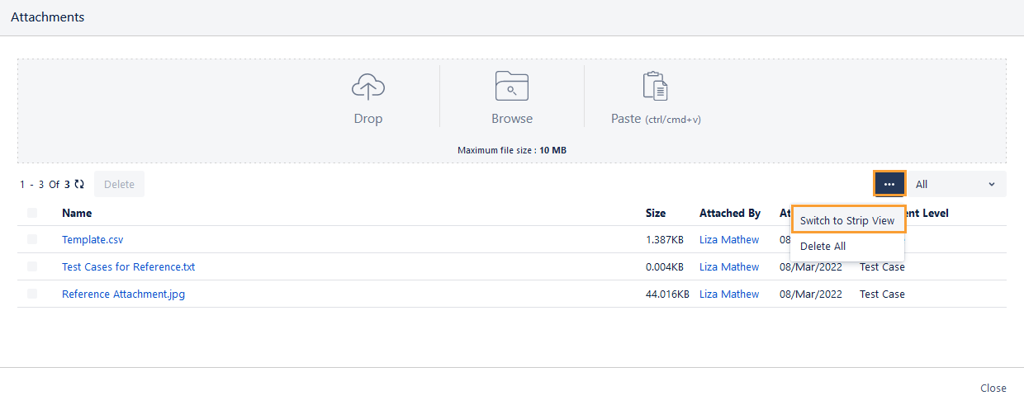 Switch to Strip View