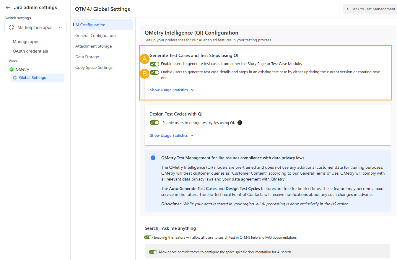 Generate TC Configuration