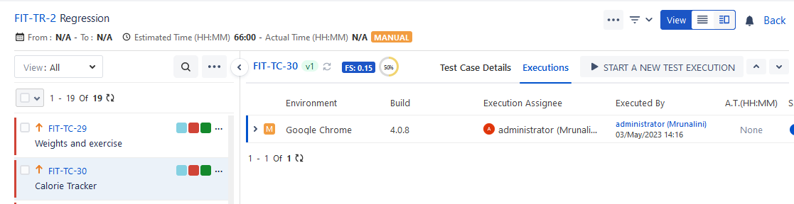Flaky Score on Grid View
