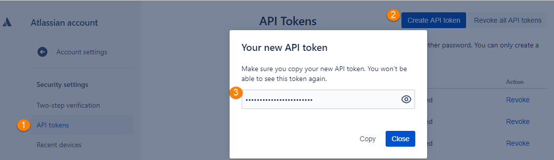 Login with API Token