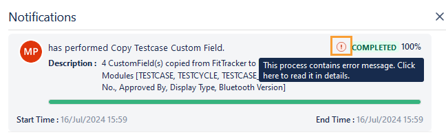 UDF Copy Progress UDF Copy Progress