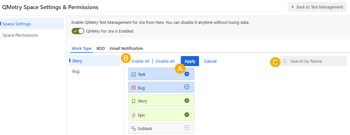 Enable Story Issue Types