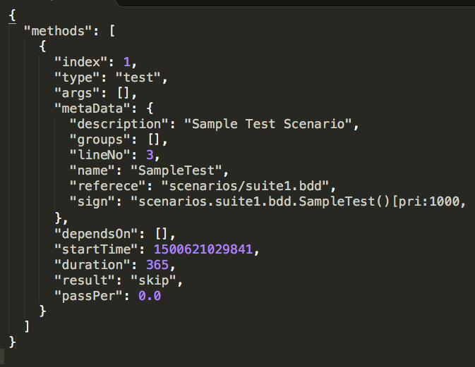 QAF Example of Meta Info QAF Example of Meta Info