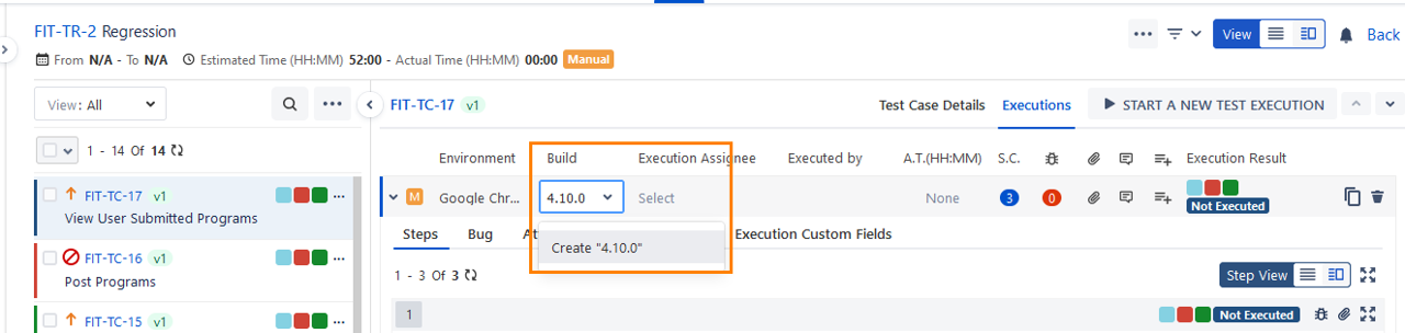 Add Build Values Inline