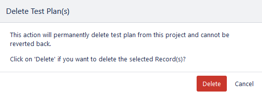 Confirmation Bulk Delete