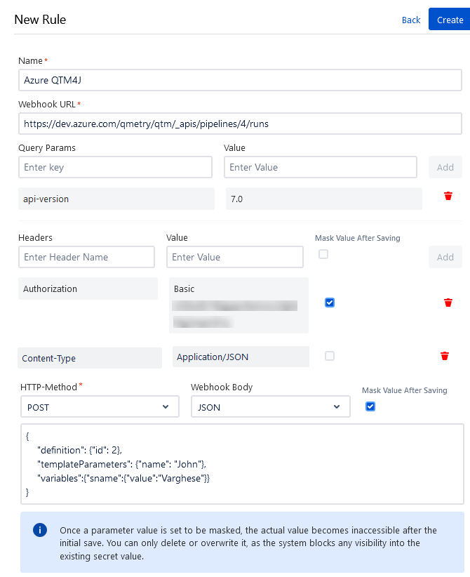 Azure DevOps With JSON Parameters