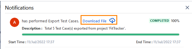 Download Test Case File