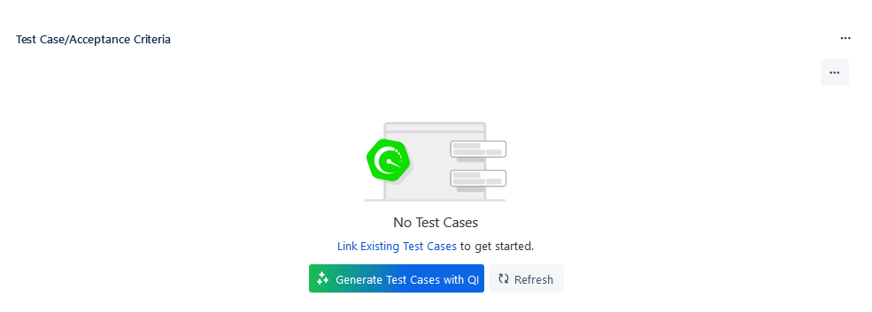 Generate TC with QI in Story