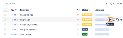 Executing Parameterized Test Cases Executing Parameterized Test Cases