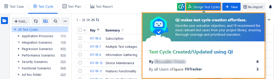 List View Statistics