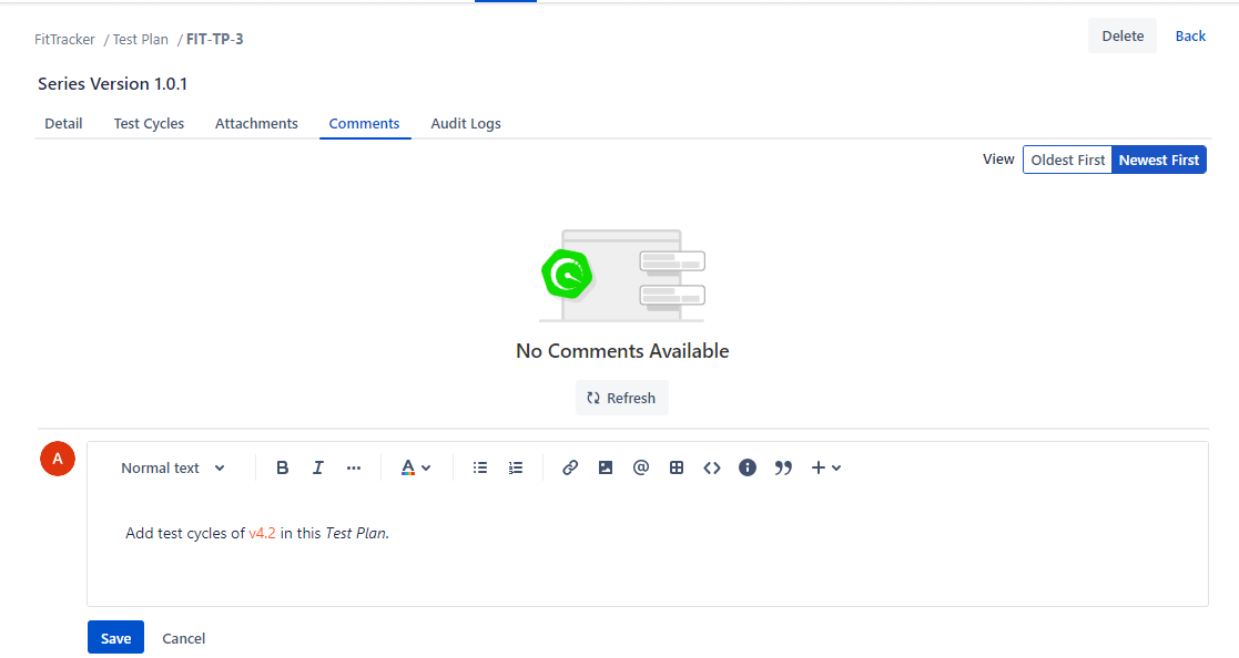 Wiki Markup Editor Tet Plan Comment
