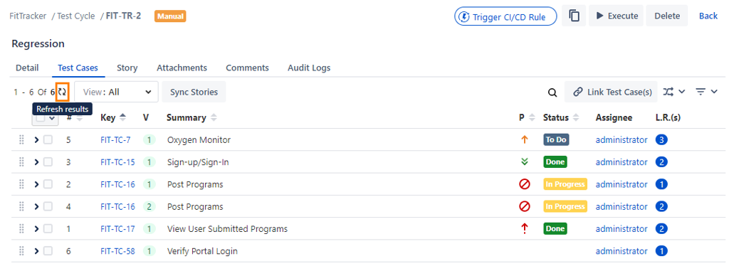 Refresh to See the Sync