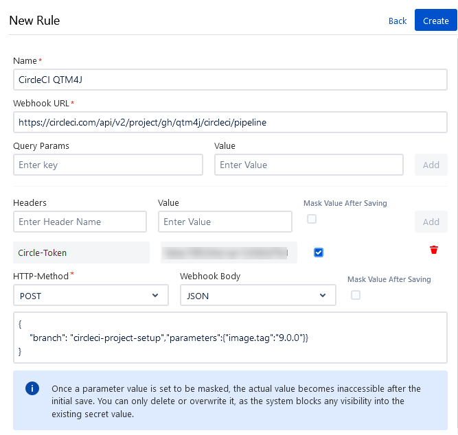 CircleCI With JSON Parameters CircleCI With JSON Parameters