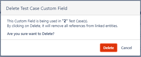 UDF Delete Warning UDF Delete Warning