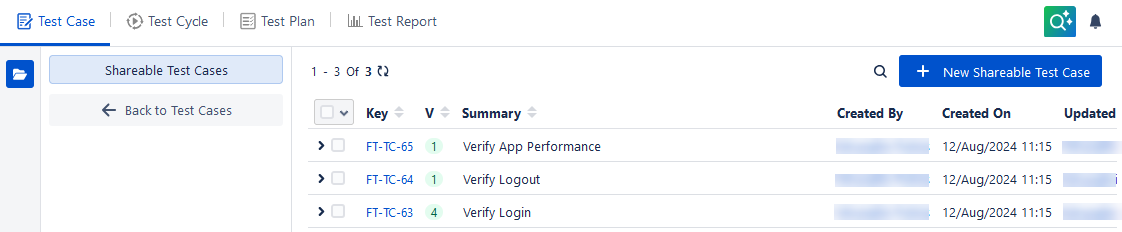 Shareable in Target Project