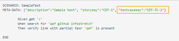 QAF Test Case Reusability QAF Test Case Reusability