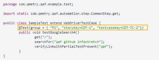 Test Case Reusability in Java Test Case Reusability in Java
