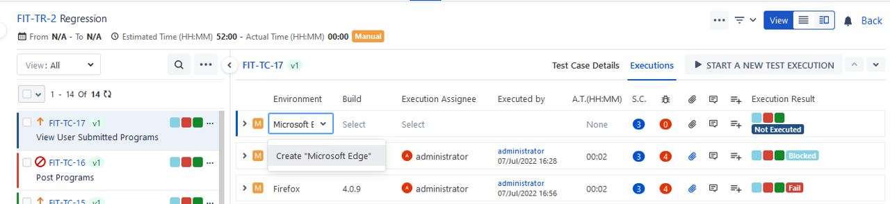 Add Environment Values Inline